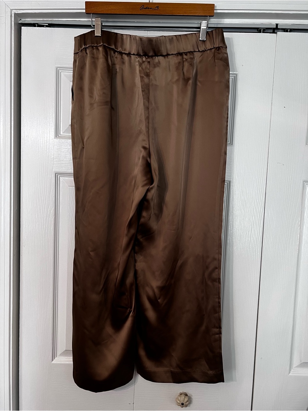 Talbots Satin Wide Leg Pants